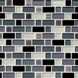Crystal Cove Blend Interlocking Pattern 8mm Wall Tile