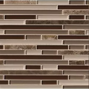 Royal Oaks Blend Interlocking Pattern 8mm Wall Tile