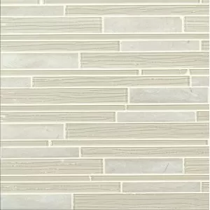 Snowcap Blend Interlocking 4mm Wall Tile