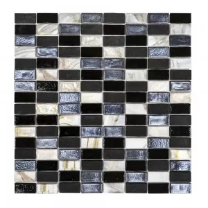 Stack Brick Blend Mosaic Waimea Floor Tile