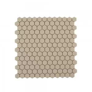 Strut Mosaic Taupe Floor Tile
