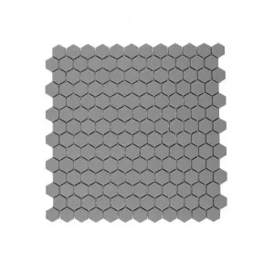 Strut Mosaic Grey Floor Tile
