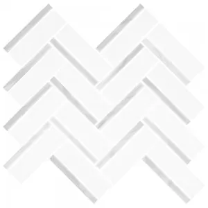 Acute Mosaic IceAsh Wall Tile