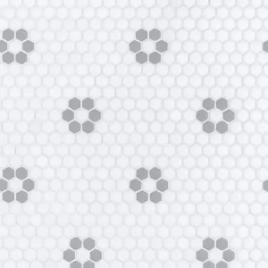 Daily Mosaic Grey Floor Tile