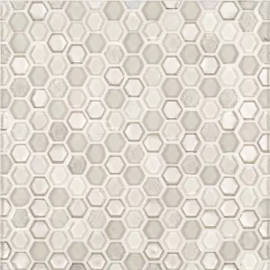Hex Champagne Floor Tile