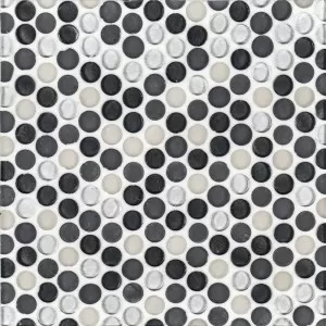 Penny Round Silhouette Floor Tile