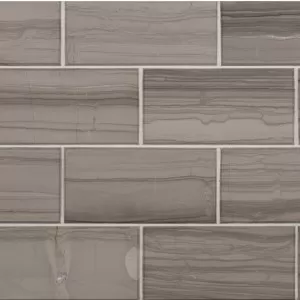 Beveled Field Tile Transitional Taupe Wall Tile
