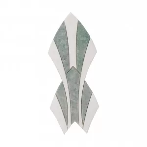 Garden Party Carousel Mosaic Floor Tile