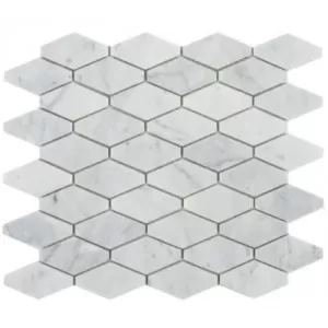 Solemn Mosaic Carrara Floor Tile