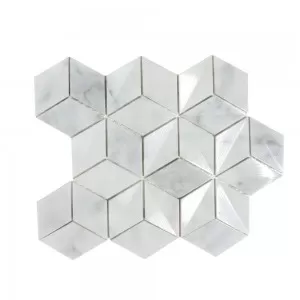 Posh Mosaic Grey Floor Tile