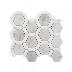 Eminence Mosaic GreyWhite Wall Tile