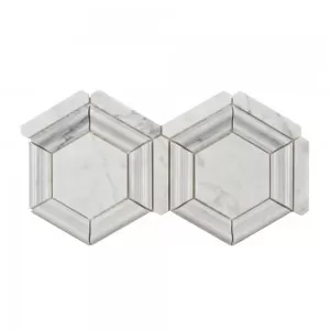 Paramount Mosaic GreyWhite Wall Tile