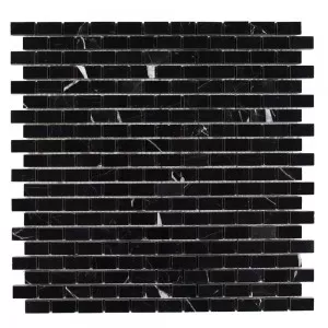 Madison Mosaic Brooklyn Marquina Floor Tile