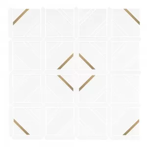 Avant Mosaic Gold Floor Tile