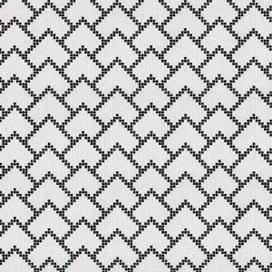 Juneau Mosaic Nero Marquina Floor Tile