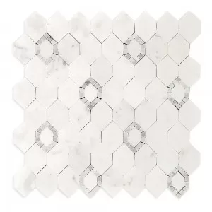 Perry Avenue Mosaic Chelsea Grey Floor Tile