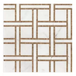 Terrace on The Park Mosaic Empire Beige Floor Tile