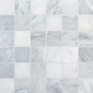 Octagon White Dot Classic Statuario Floor Tile
