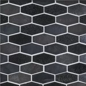 Elongated Hex Cast Iron Wall Tile