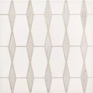 Harmony Limestone Blend Mosaic Floor Tile