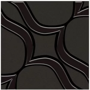 Blanc De Noirs Black on Black Floor Tile