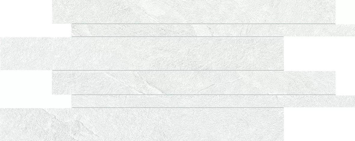 LISTELLI SFALSATI SLATE WHITE