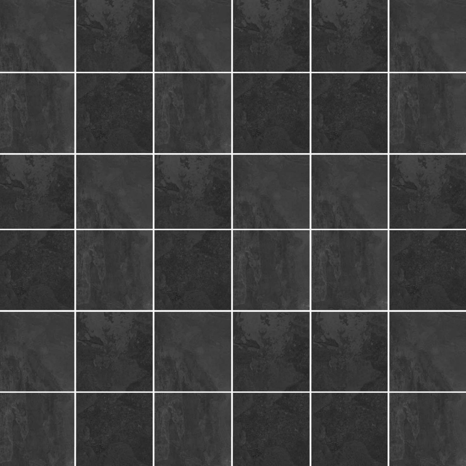 Kathmandu Black Mosaic porcelain tile Nepal Slate collection by Arley