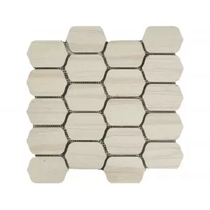 Sabbia Mezzo 2x4 Victorian Mosaic Floor Tile