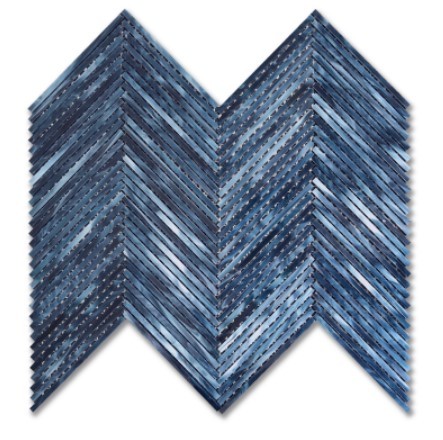Where to buy Beacon ikat sapphire, Glass tile by AKDO.