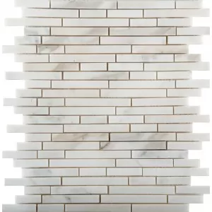 Calacata Oro Linear Mosaic