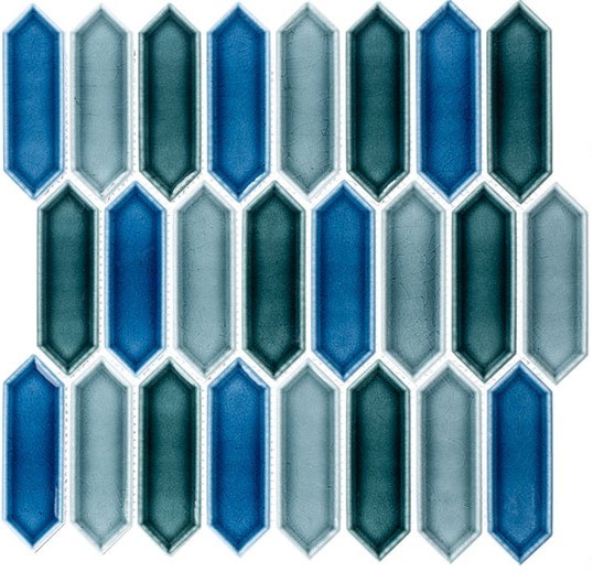 Neo Wright glass tile Decko collection by Glazzio Tile in North