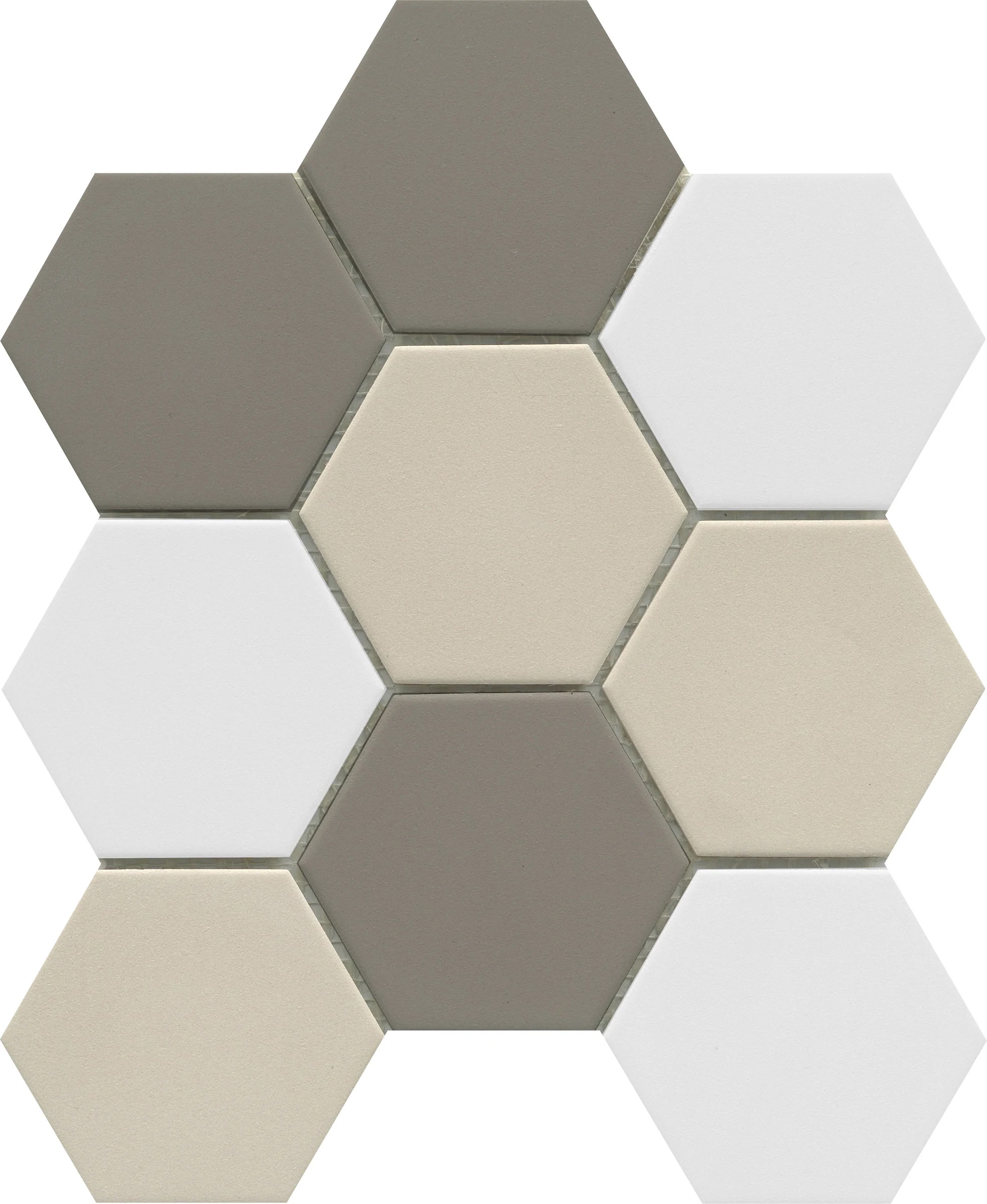 Tile Source Light Blend 3 Hex - porcelain tile SOURCE collection by Emser Tile in ...