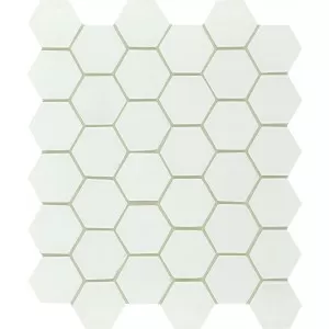 White Hex Mosaic