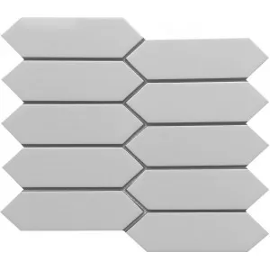 Gray Picket Mosaic