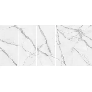 Statuario Extra CP 01 Kit Vein Matching Floor Tile