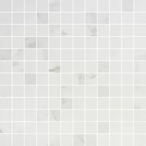 Bianco Statuario JW 01 Mosaico Luc Floor Tile