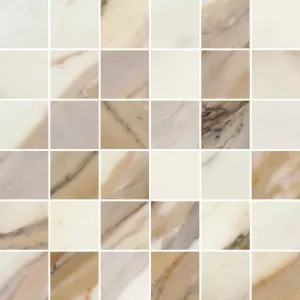 Calacatta Vena Antica JL 03 Sq Mosaico Wall Tile