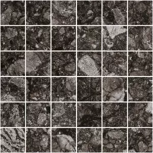 Svart RR 03 mosaico Wall Tile