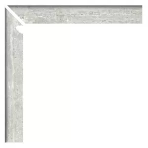Zanquin fior izq travertino silver matt Floor Tile