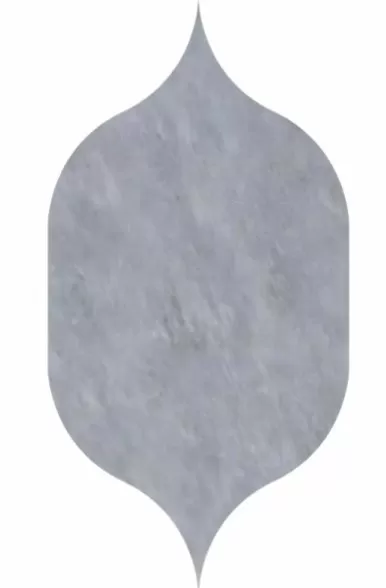 Allure Light Polished Gothic Arabesque Waterjet Marble Tile