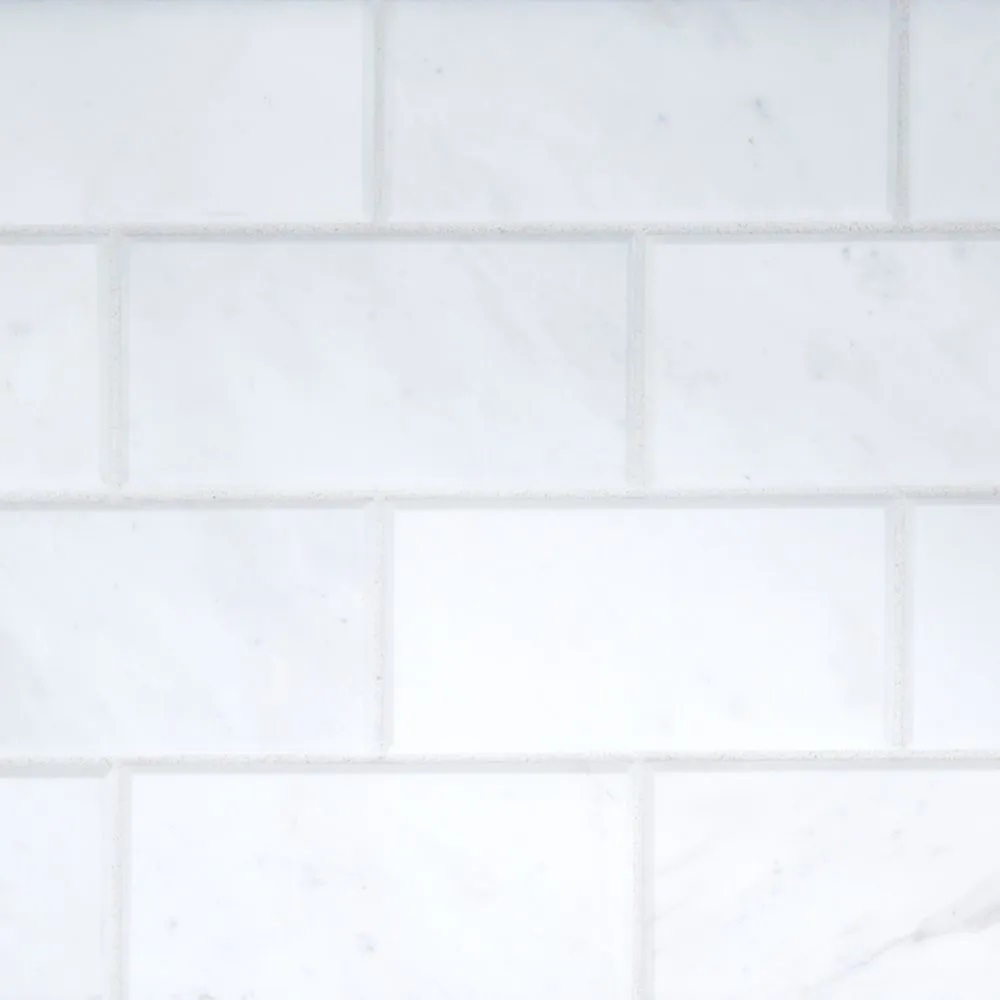 Springfield White Tile Beveled Field Tile Wall Street White - marble tile Park Place ...