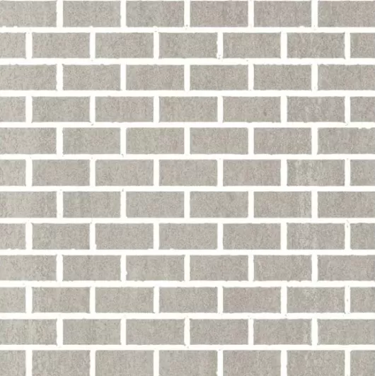 Atelier Grey Light Honed 1x2 Porcelain Mosaic