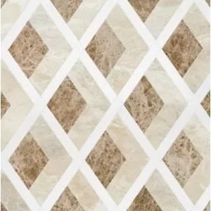 Hippodrome Diana Royal, Aspen White, Paradise Floor Tile