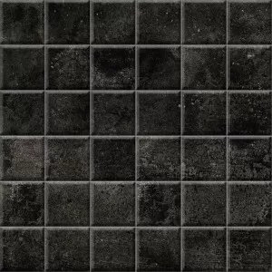 London Black Honed 2x2 Porcelain Mosaic