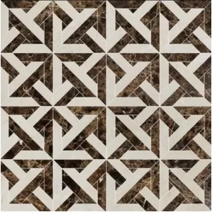 Marmara Crema Bella, Emperador Dark Floor Tile