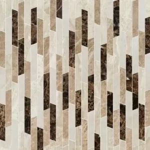 Rhodes Crema Bella, Emperador Dark, Diana Royal Floor Tile