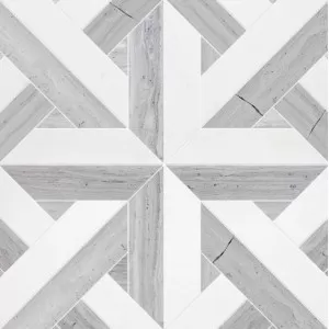 Rubicon Haisa Light, Thassos White Floor Tile