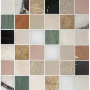 Blend Honed San Tropez Marble Mosaic Wall Tile