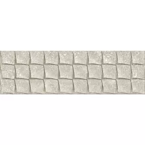 Grey crette Wall Tile