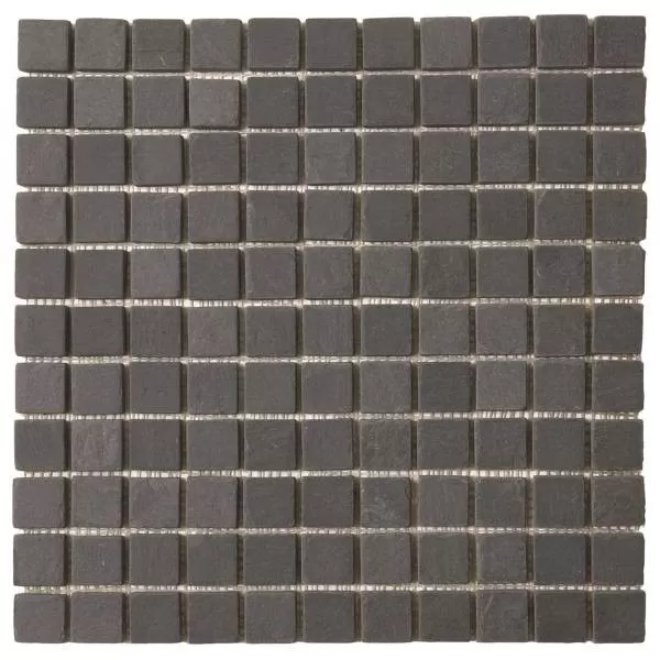 Mosaique Ardoise Noire tile
